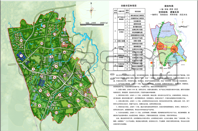 湖南永州国家农业科技园区规划修编(图1)